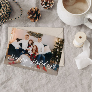 Prettige Feestdagen Leuk Schrift Foto