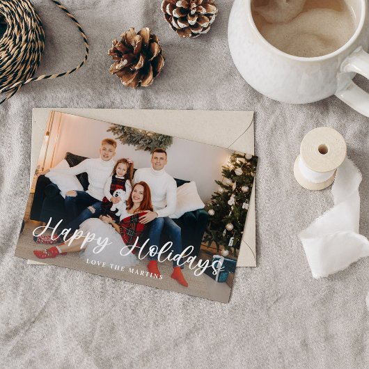 Prettige Feestdagen Leuk Schrift Foto
