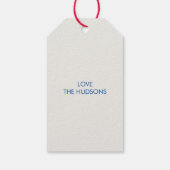 Prettige feestdagen Leuk Trendy Cadeaulabel (Achterkant)