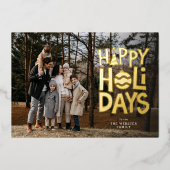 prettige feestdagen leuke leuke foto familie (Voorkant)