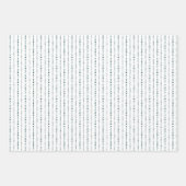 Prettige feestdagen Leuke stip strepen rood wit Inpakpapier Vel (Voorkant 2)