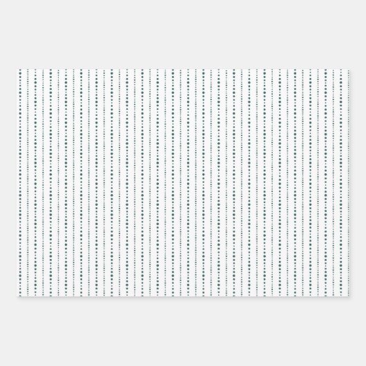 Prettige feestdagen Leuke stip strepen rood wit Inpakpapier Vel (Voorkant 2)