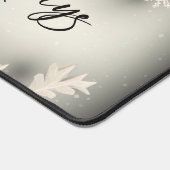 Prettige feestdagen Leuke Winter Sneeuwman Sneeuwv Bureaumat (Hoek)