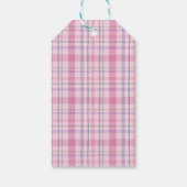 Prettige feestdagen Levendige Maximalistische Kers Cadeaulabel (Achterkant)