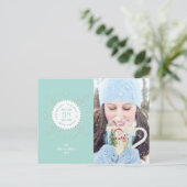 Prettige Feestdagen Liefde Vrede Vreugde Versierde (Staand voorkant)