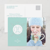 Prettige Feestdagen Liefde Vrede Vreugde Versierde (Voorkant / Achterkant)