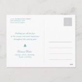 Prettige Feestdagen Liefde Vrede Vreugde Versierde (Achterkant)