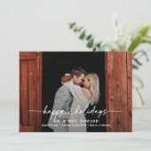 Prettige feestdagen Liefste Hart Feestdagenkaart (Staand voorkant)