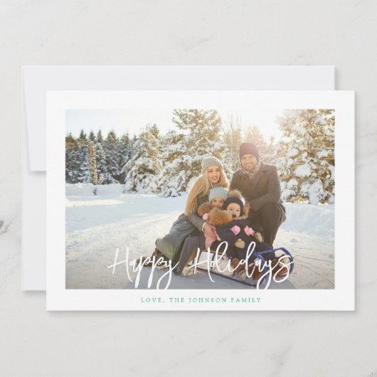 Prettige feestdagen Lijst Eenvoudige Fun Minimalis (Voorkant)