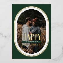 Prettige feestdagen Lijst Gouden folie