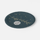 Prettige feestdagen Logo Modern minimalistisch Papieren Bordje (Gekanteld)