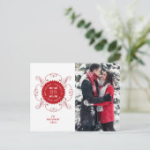 prettige feestdagen Love Peace Joy Seal Foto Ho (Staand voorkant)