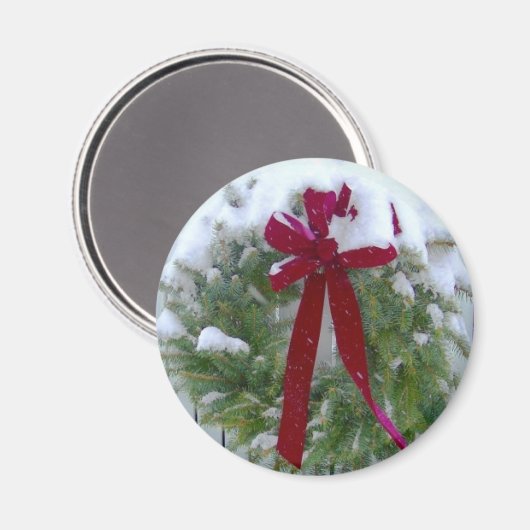 prettige feestdagen magneet (Voorkant / Achterkant)