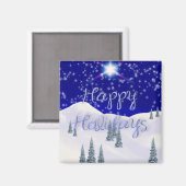 prettige feestdagen magneet (Voorkant / Achterkant)