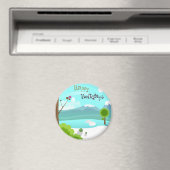 prettige feestdagen Magnet (Insitu (Vaatwasser))