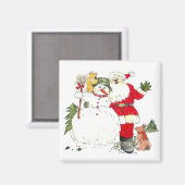 prettige feestdagen Magnet (Voorkant / Achterkant)