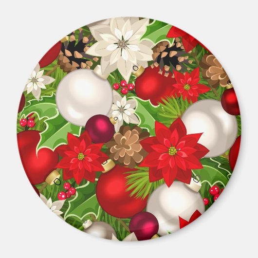 prettige feestdagen Magnet (Voorkant)