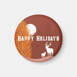 prettige feestdagen - Magnet