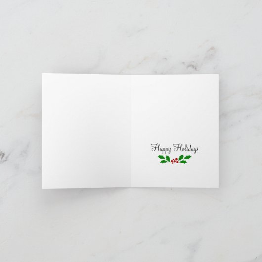 Prettige feestdagen: Maltese Puppies Feestdagen Kaart (Binnen)