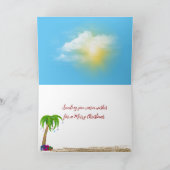 Prettige feestdagen Man Tropisch (Binnen)