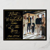 prettige feestdagen Manuscript Business Foto's & L (Voorkant)