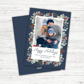 Prettige feestdagen Marine Blauw Feestdagenkaart