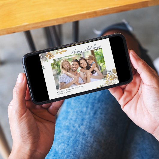 Prettige feestdagen Marine Blauw Feestdagenkaart