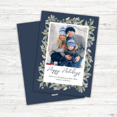 Prettige feestdagen Marine Blauw Feestdagenkaart