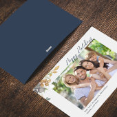 Prettige feestdagen Marine Blauw Feestdagenkaart