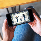 Prettige feestdagen Marine Blauw Feestdagenkaart