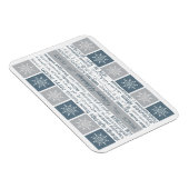 Prettige feestdagen Meertalig Magneet (Rechterzijde)