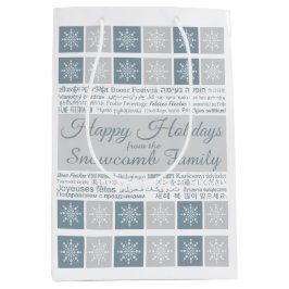 Prettige feestdagen Meertalig Medium Cadeauzakje