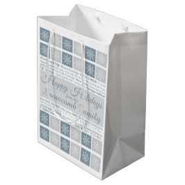 Prettige feestdagen Meertalig Medium Cadeauzakje