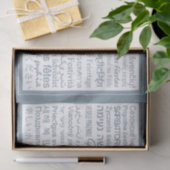 Prettige feestdagen Meertalig Tissuepapier (Geschenk)