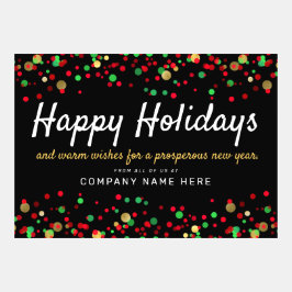 prettige feestdagen met Bright Confetti