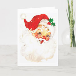 Prettige feestdagen Met Kerstman Kaart