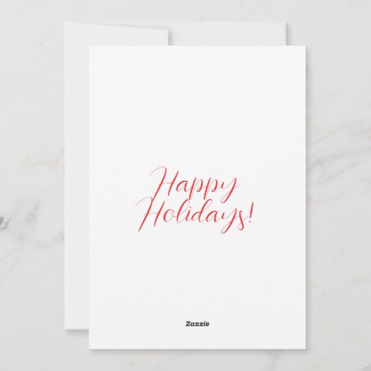 prettige feestdagen met Pitbull, Santa hat en lamp Feestdagenkaart (Achterkant)