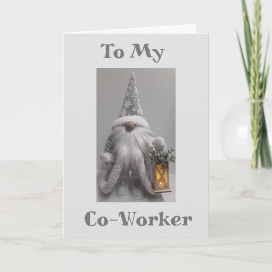 prettige feestdagen **MIJN MEDEWERKER**-KAART VOOR (Voorkant)