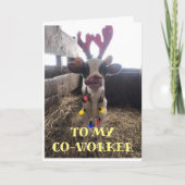 prettige feestdagen **MIJN MEDEWERKER**-KAART VOOR (Voorkant)