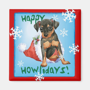 Prettige feestdagen Min. Magneet