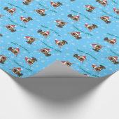 prettige feestdagen Min Pin Cadeaupapier (Hoek)