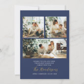 Prettige feestdagen Minimale kerstkaart Kaart (Achterkant)