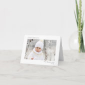 Prettige feestdagen Minimale moderne kerstdagen Kaart (Voorkant)