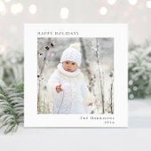 Prettige feestdagen Minimale moderne kerstsfeer 2 Feestdagenkaart