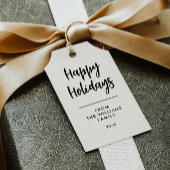 PRETTIGE FEESTDAGEN MINIMALE NAAM DIY KERSTCADEAU  VISITEKAARTJE