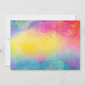 Prettige feestdagen Minimalistisch handgeschreven  Feestdagenkaart (Achterkant)