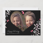 Prettige feestdagen Minimalistische foto Feestdagenkaart (Voorkant)