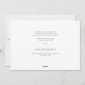 prettige feestdagen minimalistische moderne feestdagenkaart (Achterkant)