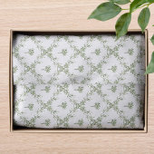 Prettige feestdagen Mistletoe Christmas Greenery F Tissuepapier
