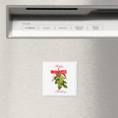 prettige feestdagen mistletoe magneet (Insitu (Vaatwasser))